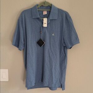 Men's Blue Polo Shirt Brooks Brothers